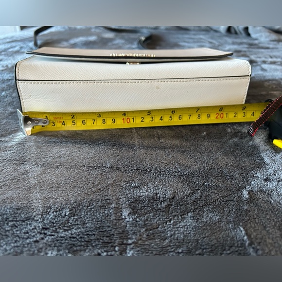 Kate Spade Taupe and White Chain Crossbody bag - Picture 11 of 12